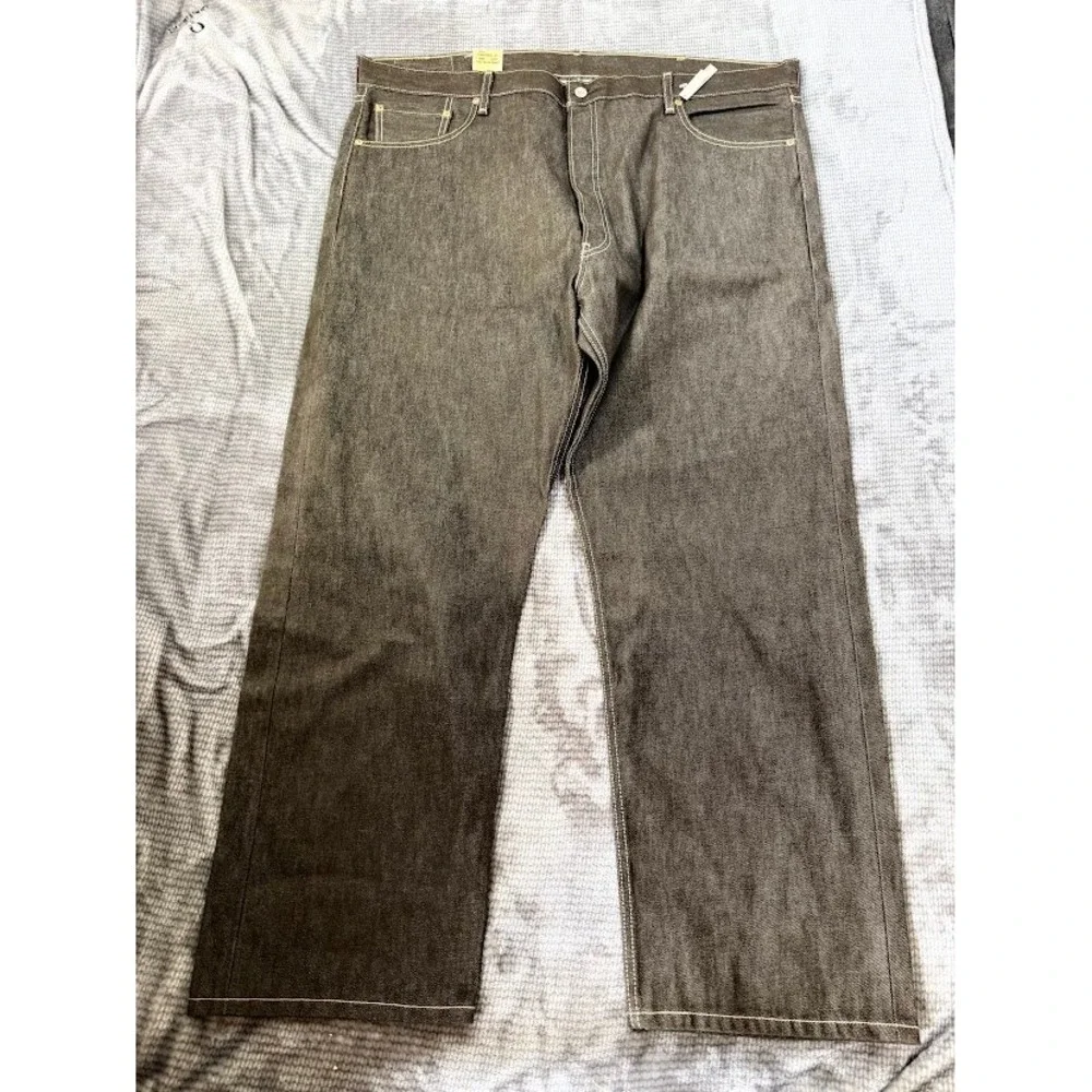 Levis 501 XX Original Fit Shrink-To-Fit Brown Denim Jeans Mens 44x30 NWT